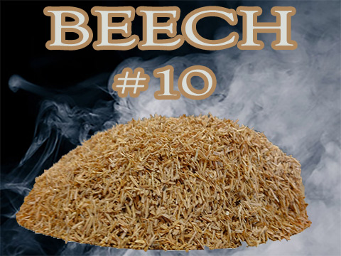 Our Eastern Beech Piccolo® no 10 has deep color and dices into larger pieces ranging from 1mm and le 2mm. Delivers a light smoky flavor! 