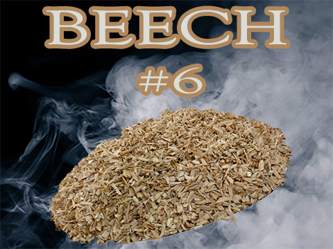 Our Eastern Beech Minuto®  no 6 dices into pieces ranging  from 3mm and le 4 mm Colors the food with a light pinkish hue!