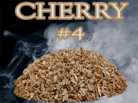 Our Wild Cherry Minuto® no 4 has the distinctive red color to it, pieces ranging from ge 4 mm and le 5 mm.  Infuses  a very sweet smoky flavor!