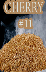 Wild Cherry Piccolo® no 11 dices filter into very small size pieces ranging from ge .5mm and le 1mm.  infuses a nice reddish hue to the food!