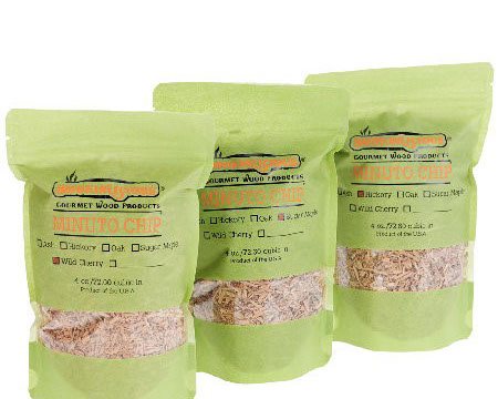 The Green Bags of Minuto® chips are sold as a three pack, select all just one species or separate 3 species.  Great way to try different species