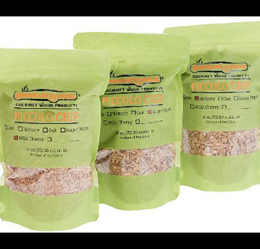 Our Piccolo® Green bags are approximately 4 oz. of any size either No 10 or No 11. This Is a great product for cold smoking equipment!