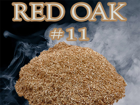 Our Red Oak Piccolo® no 11 dices into consistent pieces ranging from ge .5mm and le 1mm. Even at this size it still provides a nice hardy smoke.