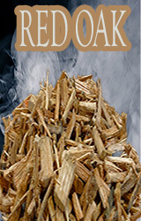 Our Red Oak Grande Sapore® provides hearty flavor to the smoke, for a deep- flavor! The stronger  fibers crush into larger sized Chips!  