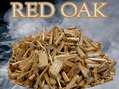 Our Red Oak Grande Sapore® provides hearty flavor to the smoke, for a deep- flavor! The stronger  fibers crush into larger sized chunks!  