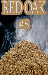 Our Red Oak Minuto® no 8 dices into consistent pieces ranging from ge 2mm and le 3mm. Even at this size it still provides a nice hardy smoke.