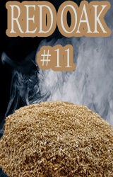 Our Red Oak Piccolo® no 11 dices into consistent pieces ranging from ge .5mm and le 1mm. Even at this size it still provides a nice hardy smoke.