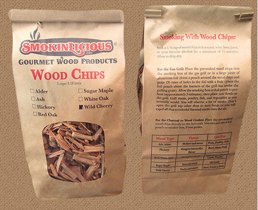 Our TinTie bagged Grande Sapore® is the perfect introduction to our Bark free Smoker wood Chips. Just enough to get you started with your smoker