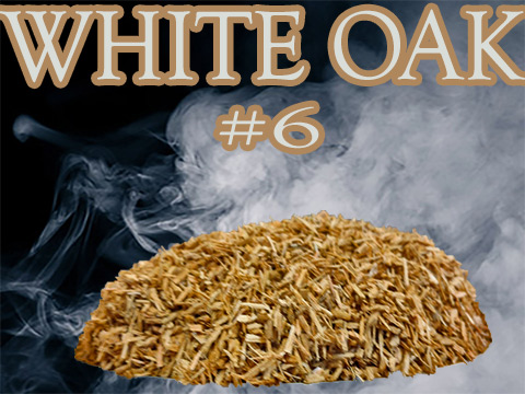 Our White Oak Minuto®  no 6 dices into pieces ranging from ge 3mm and le 4mm. This is great smoking wood  for “Scotish” flavored smoking!