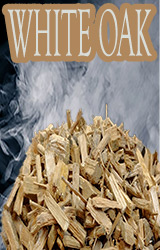 Our White Oak Grande Sapore® is red in color and provides a light nutty smoky flavor. This is great smoker wood  for “Scotish” style smoking! 